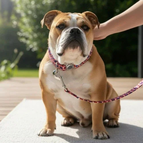 patriotic 25in control leash