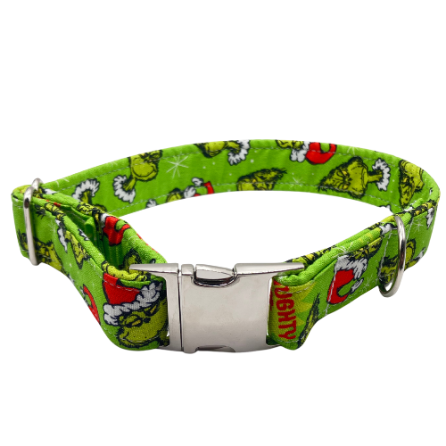 Grinch Christmas Collar