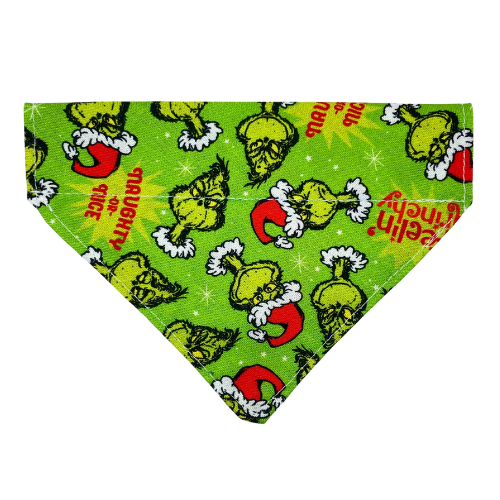 Grinch Christmas Bandana