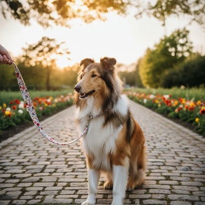 Floral 25in control leash