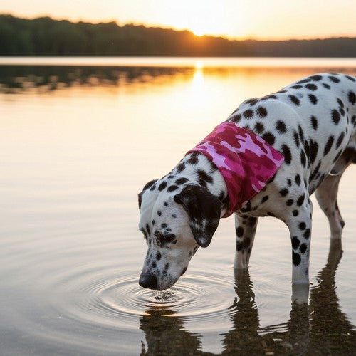 Pink Camo Bandana